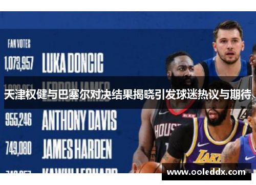 天津权健与巴塞尔对决结果揭晓引发球迷热议与期待